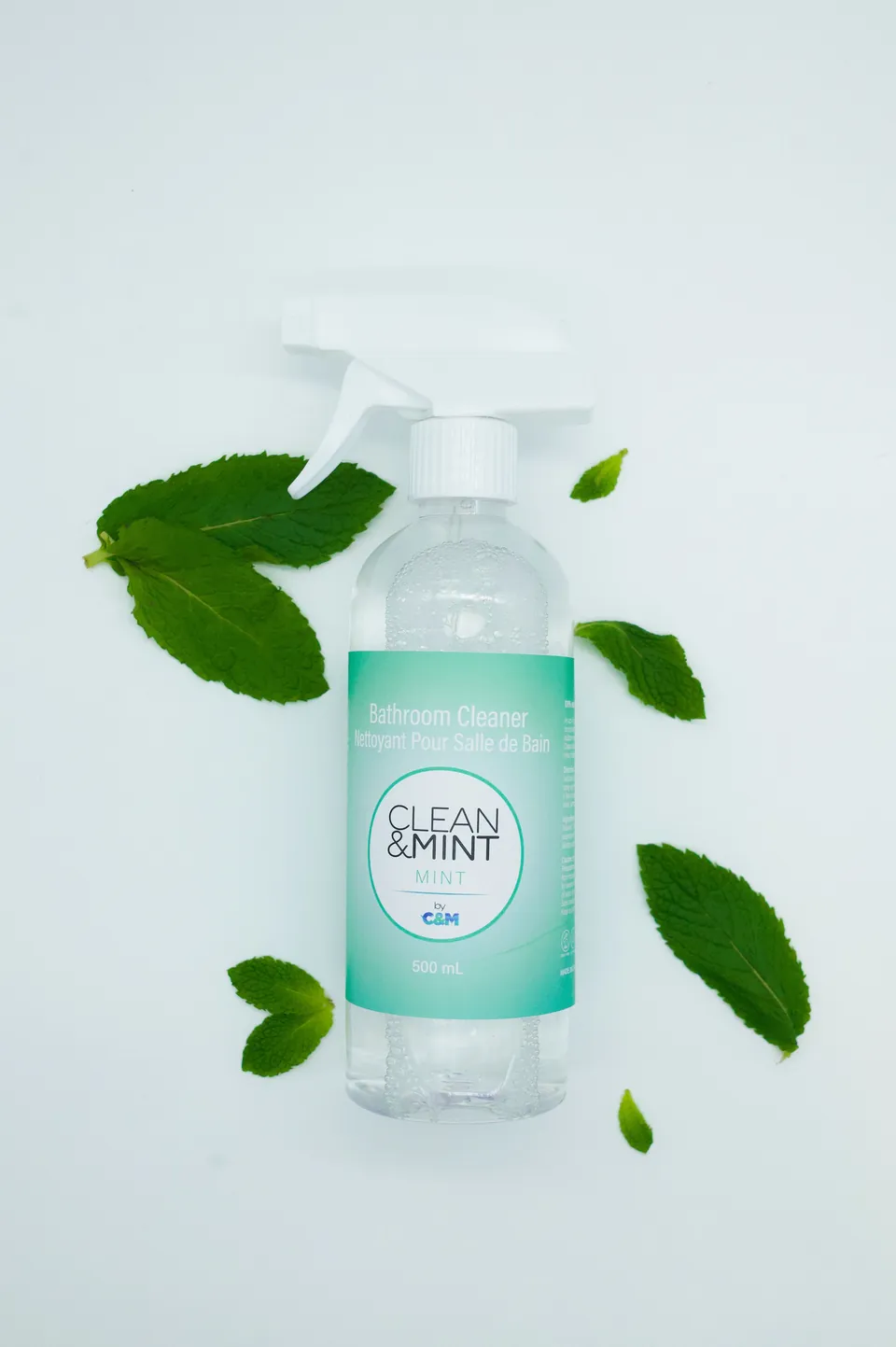 Clean & Mint bathroom cleaner by C&M